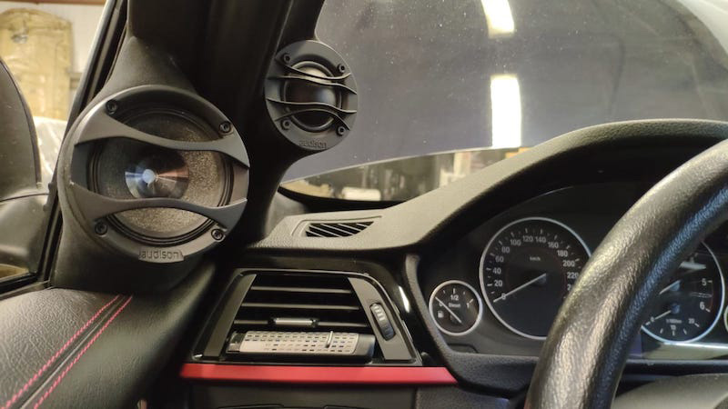 Автозвук настройка BMW F30